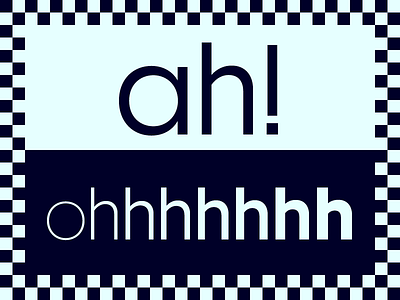 Ah! Ohhhhhhh type design typedesign typeface designer typography