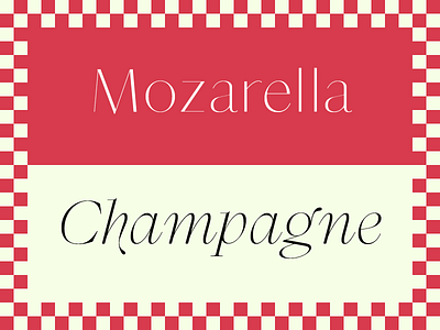 Mozzarella Champagne