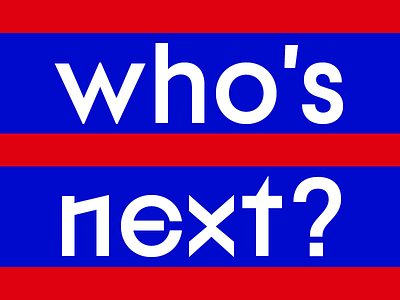 Who's next ? type design typedesign typeface designer typography