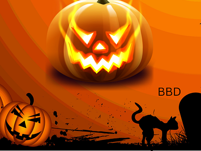 Halloween branding design graphic design illustration typography