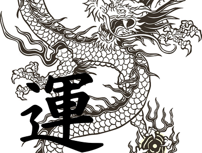 Chinese Dragon animation branding design graphic design illustration logo motion graphics vector