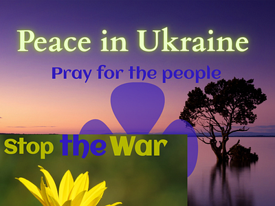 Peace in Ukraine design graphic design illustration love motion graphics ukraine