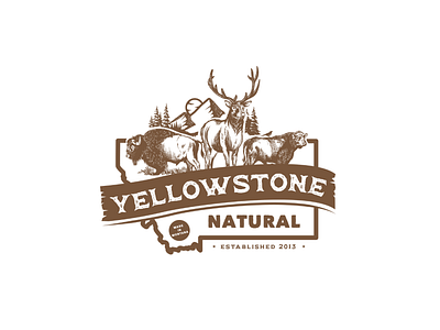 Yellowstone Natural Logo Design