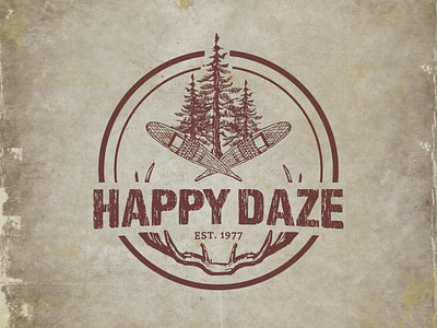 Happy Daze Bar Logo Design & Branding
