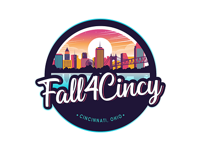 Fall4Cincy Business Logo Design