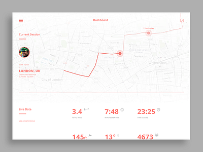 Live Tracking Dashboard