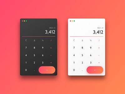 Daily UI #004 - Calculator