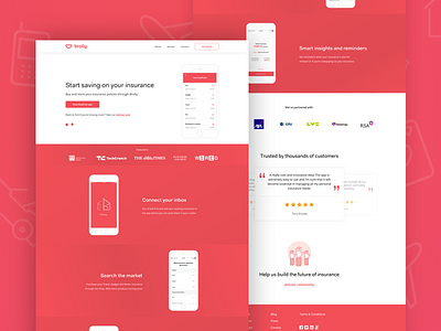 Brolly Landing Page