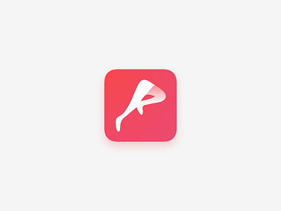 Daily UI #005 - App Icon 005 5 daily ui fitness health running sketch sport ui