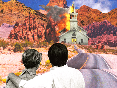 Where We Went Wrong collage digital art