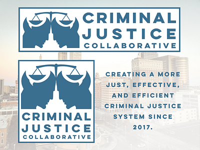 Criminal Justice Collaborative Logo collaborative criminal design justice logo oklahoma thoughts tulsa