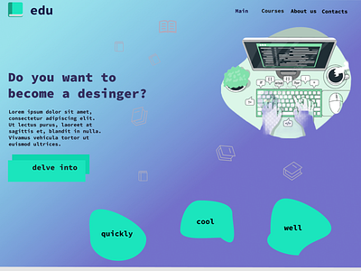 Website design design figma lending ui ux website