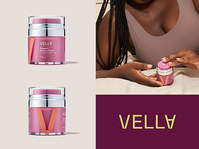 Vella Women’s Pleasure Serum Packaging