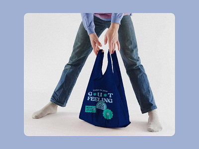 Listen to your *gut feeling* – Totebag
