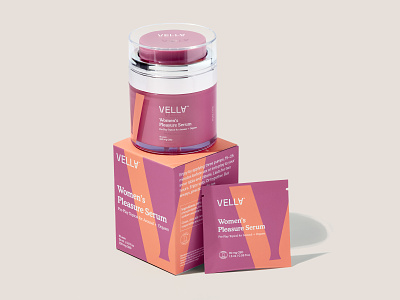 Vella Women's Pleasure Serum | Packaging Design