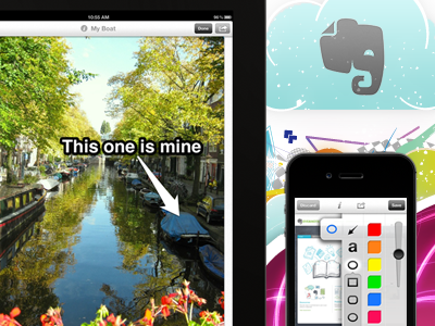 Skitch iOS 2.0 apple evernote ipad iphone mobile skitch