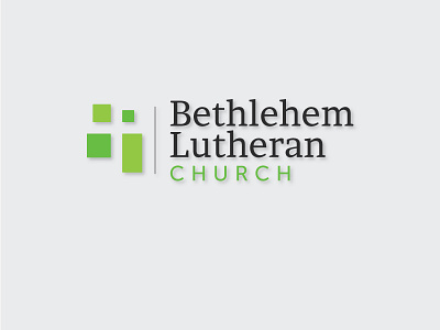 Bethlehem Lutheran Church - Logo church church logo cross logo