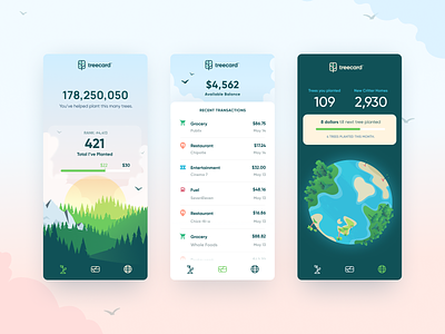Treecard App Concept