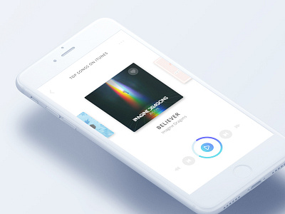 Music Player UI app dailyui iphone music music player ui ux