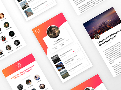 Blogging App Design