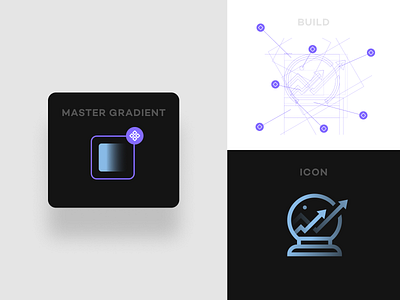 Icon Gradient Build app app icon branding component figma icon icon build iconography icons ui ux