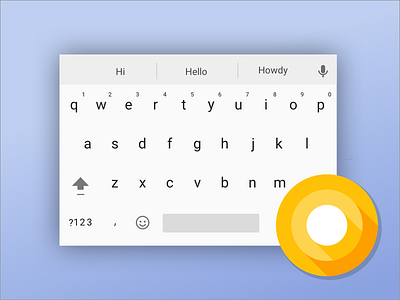 Android Handset Keyboard Download android download free freebie keyboard kit material oreo pixel sketch ui wireframe