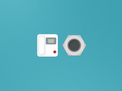 Desktop Icons Phone & Setting