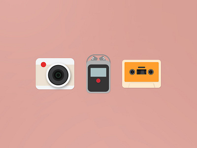 Desktop Icons : Leica, Recording & Music