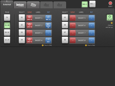 Sound Mixing audio buttons photoshop sound