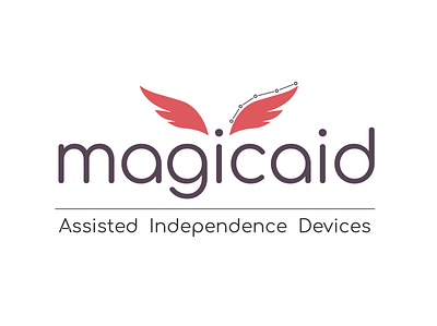 MagicAid - Assisted Technology/Devices Company disability empowerment logo wings