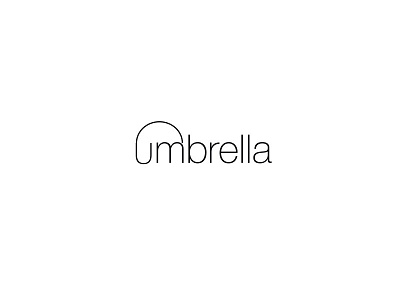 Umbrella logo concept