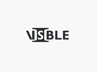 VISIBLE - Logo logo negative space visible