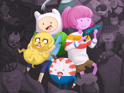 Adventure Time: Stakes by Alisa D on Dribbble