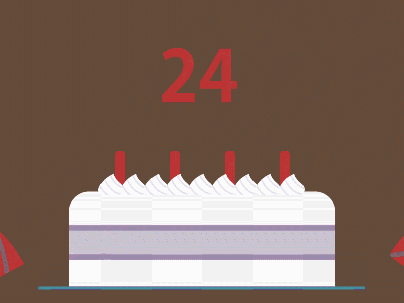 Birthday! ae aftereffects animation gif illustrator