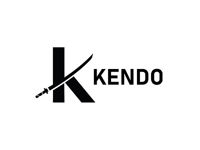 Dribble illustrator kendo logo vector
