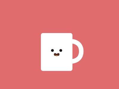 Coffee after affects animation illustrator motion motion graphics