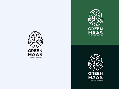 GreenHaas Logo app brand brand identity branding branding design design freelance freelancer icon illustration levi ortiz logo logo design logofolio orchard print ui ux vector