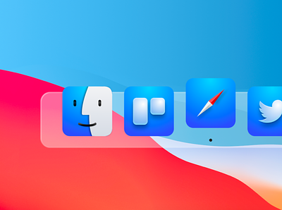 MacOS BigSur - Iconset app apple branding design designer finder icon iconset levi ortiz logo macos safari sketchapp trello ui ux vector web