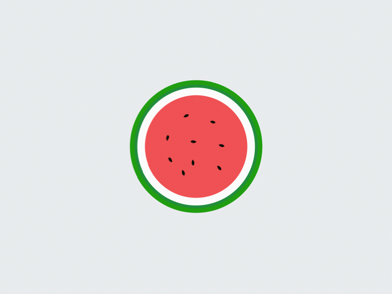 Watermelon ui 动画 动画设计 图标 插图