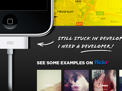 Still stuck in develop flickr iphone photography website