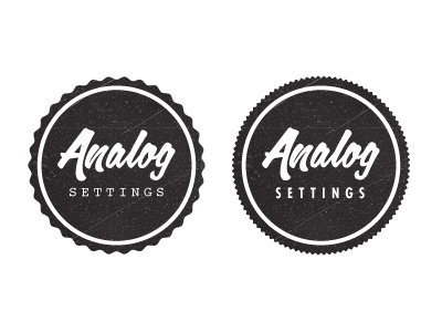 Analog Settings analog logo secret project