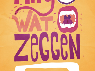 Wat zeggen a6 card print yellow