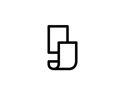 Logo PrezzJazz clean id jazz letter logo monogram negative space pr press promo whitespace word mark