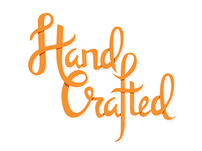 hand crafted lettering