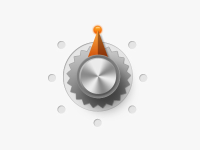 Flavor Indicator app circle interface knob photoshop ui