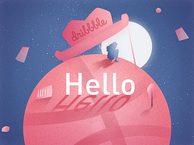 Hello Dribbble design