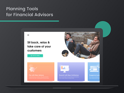 Planning Tools for Financial Advisors - UI Design