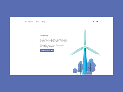 The Initiative - Greenspark design web design