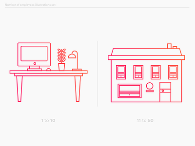 Women in startups illustrations set 1 flat icon red startup technology