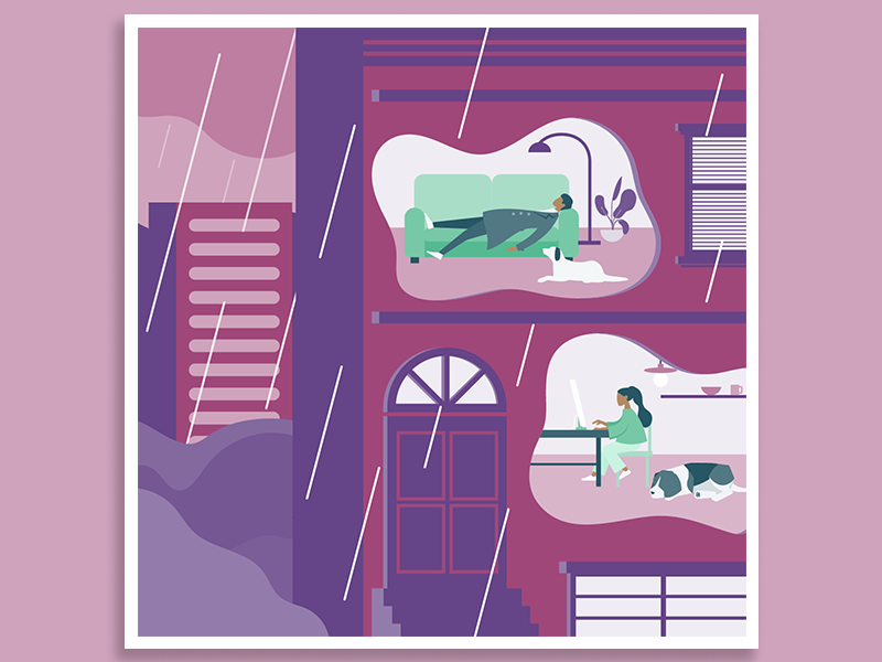 Adventures with dogs 3 illustrator dogs illustration